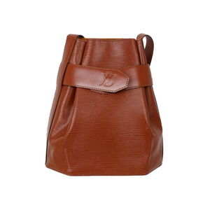 Louis Vuitton Sac de Paul Shoulder Bag Brown Epi Leather